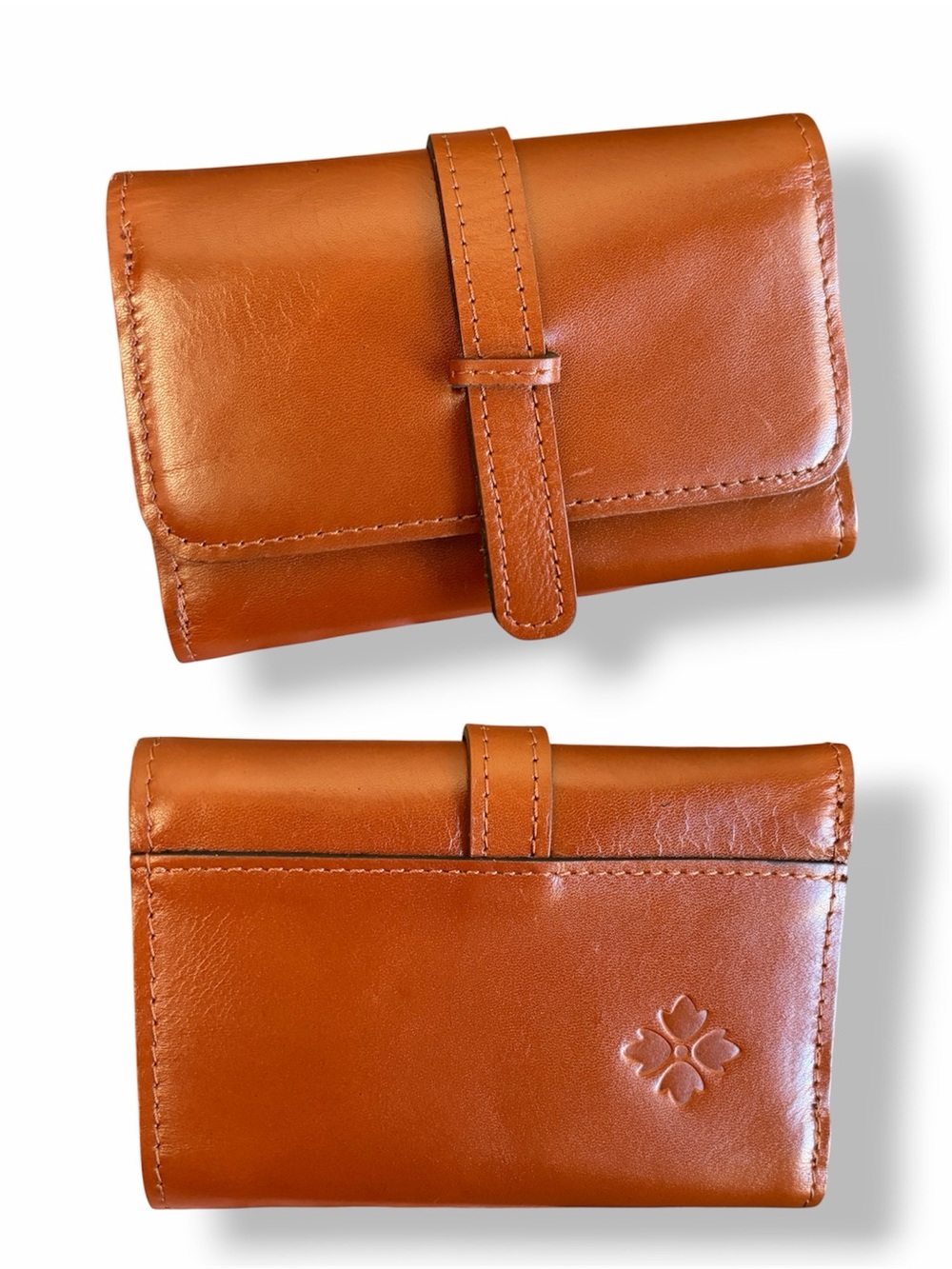 Patricia Nash Perla Trifold
Leather Wallet Heritage Collection Tan Brown GUC